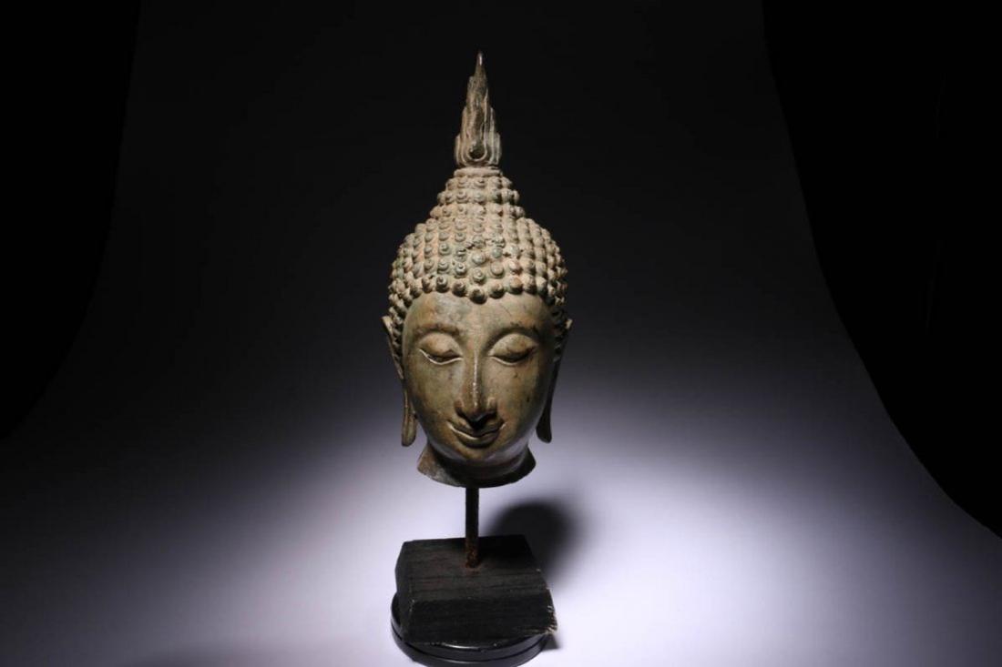Antique Thailand Buddha Head (1 of 4)