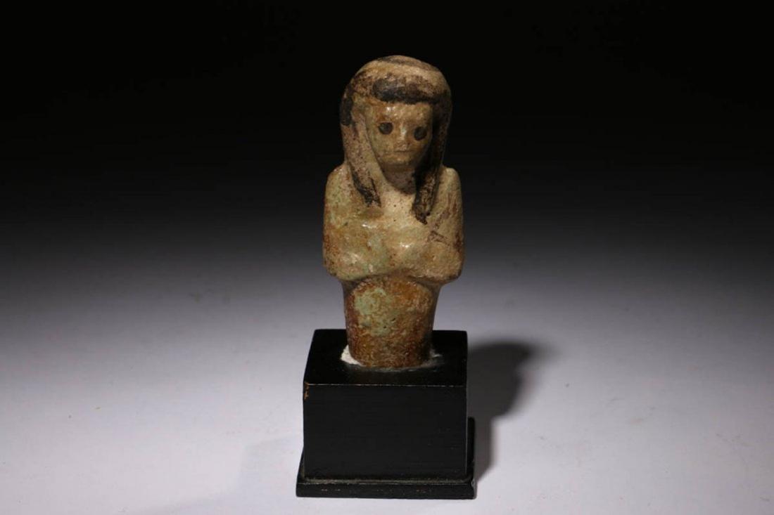 Ancient Egyptian Shabti Fragment (1 of 4)