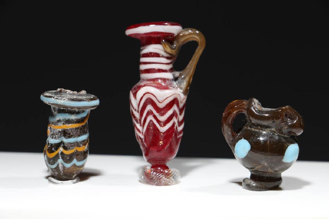 Ancient Paste Glass Pendants (1 of 4)