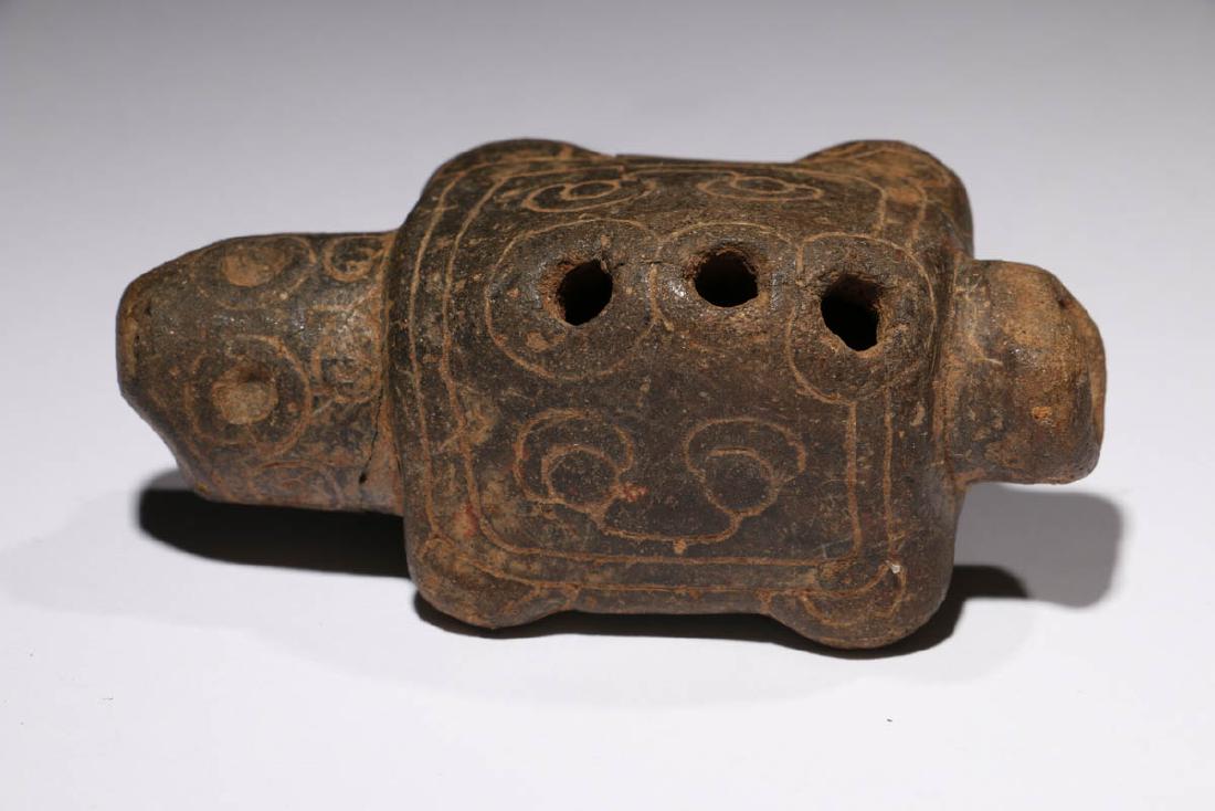 Pre-Columbian Turtle Whistle (1 of 4)