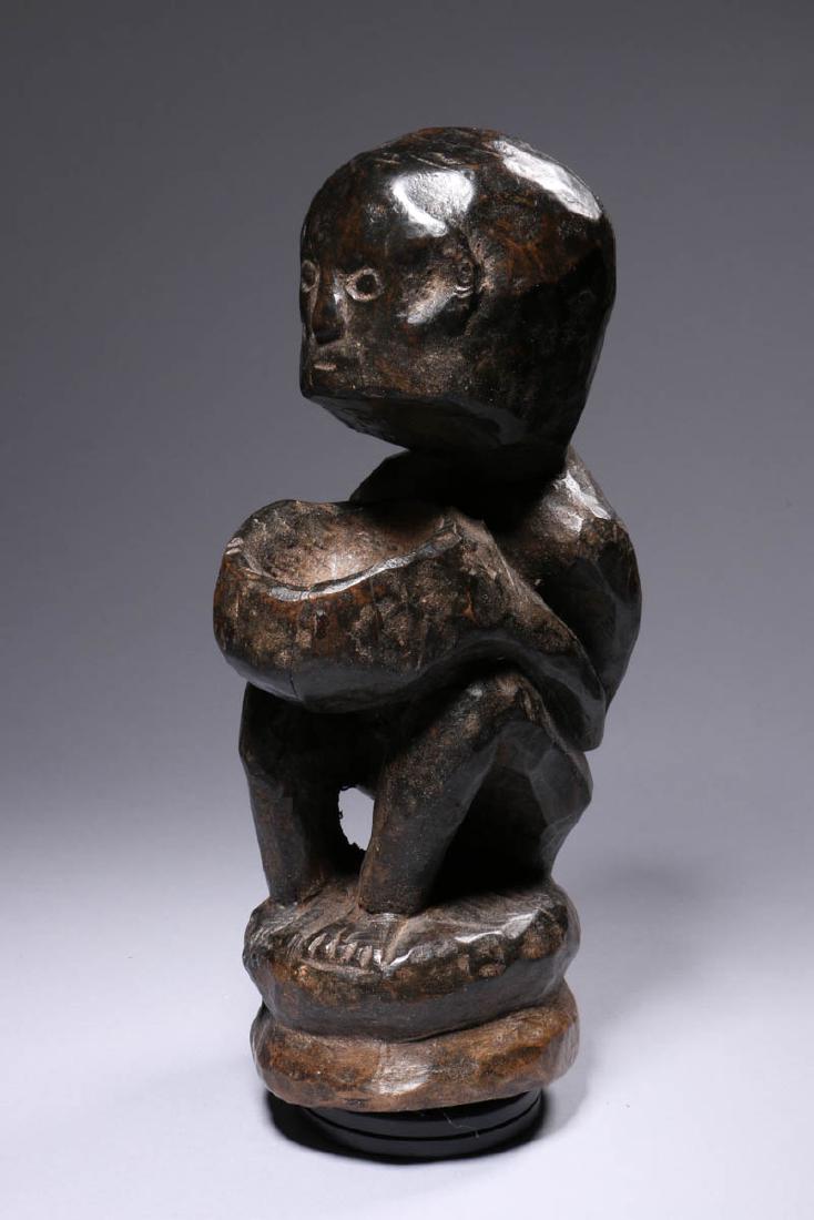 Old Ifugao Seated Bulul Bowl, Philippines (1 of 4)