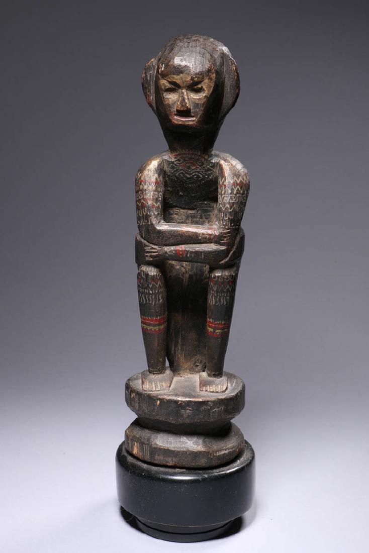 Old Ifugao Seated Bulul Bowl, Philippines (1 of 5)