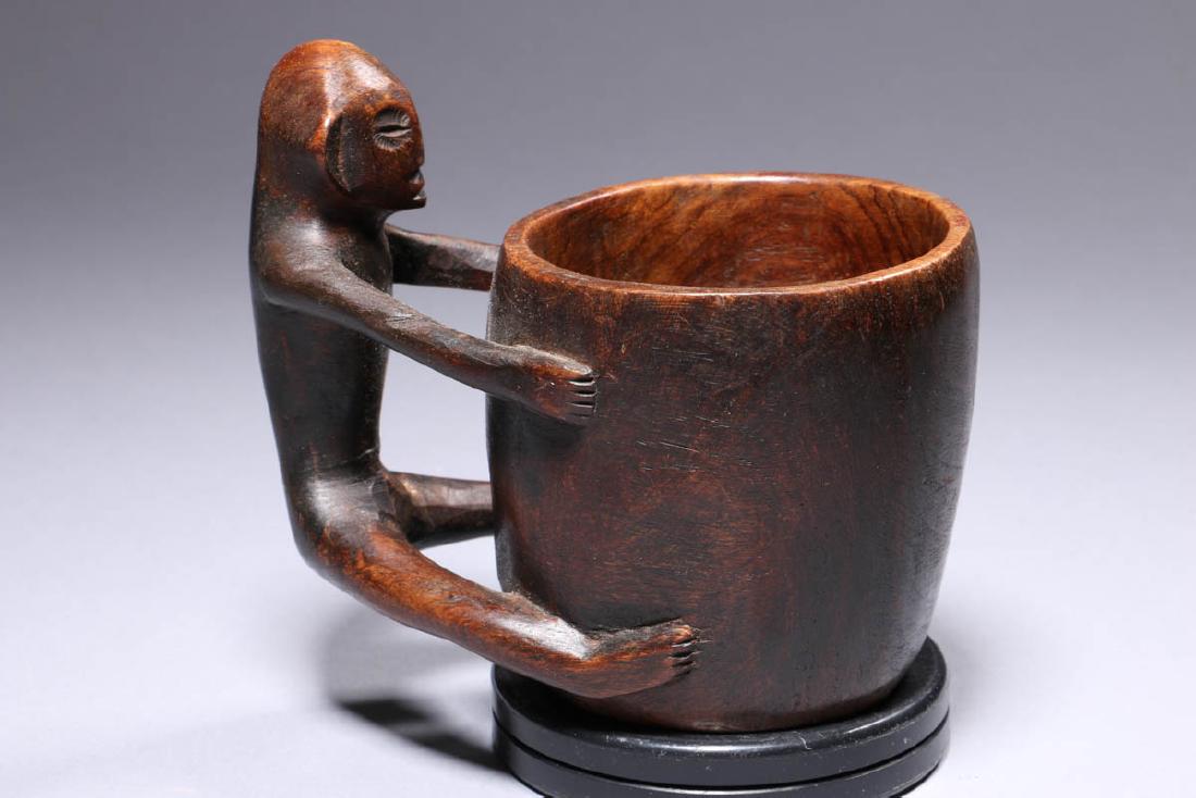 Ifugao Seated Bulul Bowl, Philippines (1 of 5)
