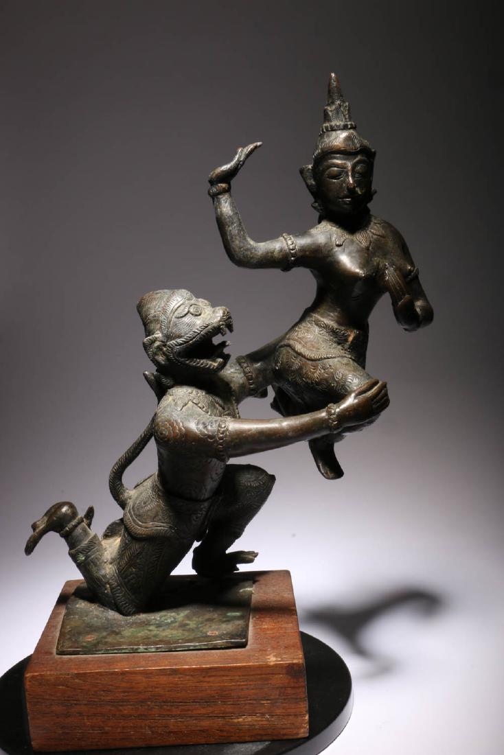 Antique Thai (Siam) Bronze Sculpture (1 of 6)