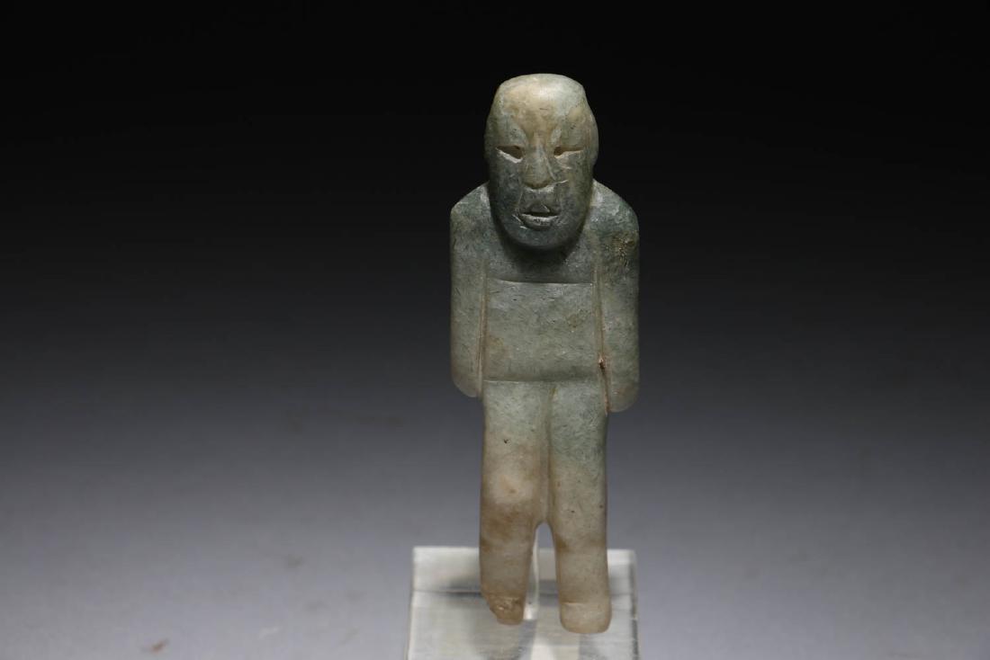 Pre-Columbian Olmec Figure - Jade (1 of 4)