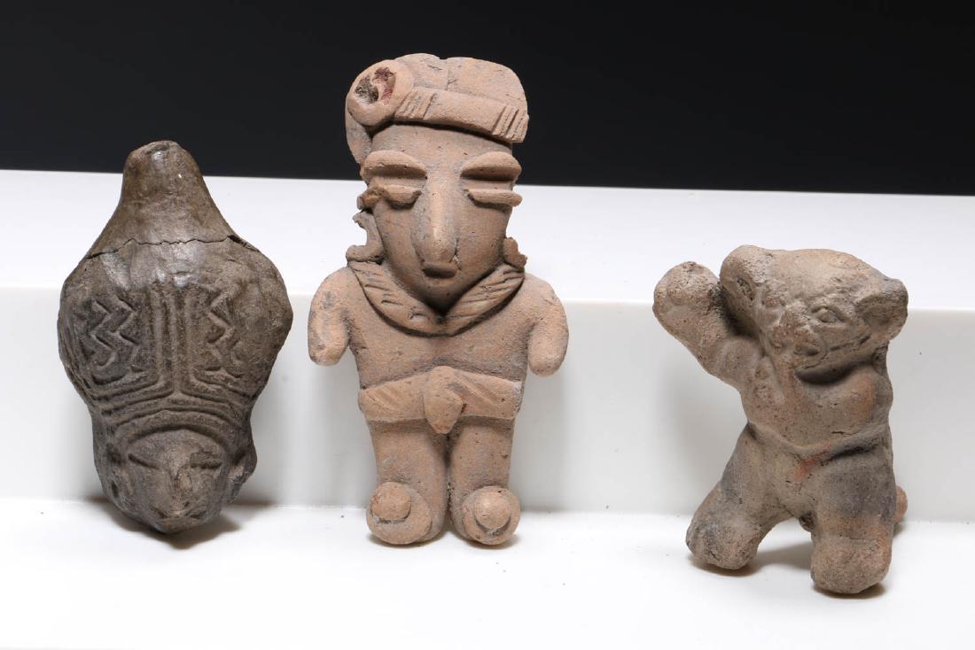 Pre-Columbian Figures - Lot of 3 (1 of 2)
