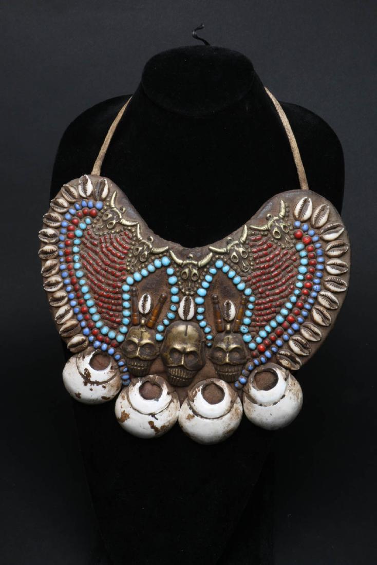 Large Nepal Breastplate Necklace (1 of 6)