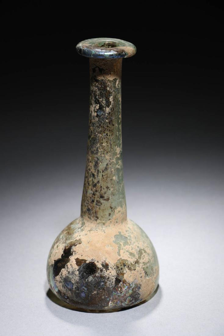 Roman Glass Unguentaruim Bottle (1 of 4)