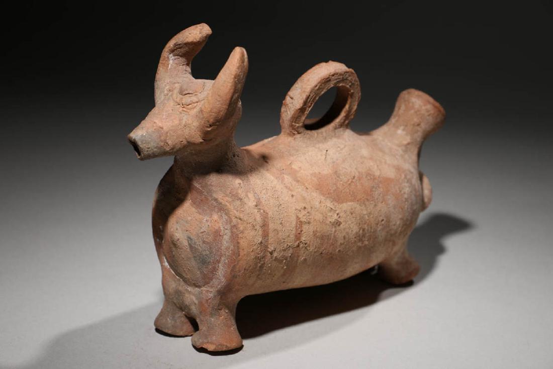 Mycenaean Terracotta Bull (1 of 5)