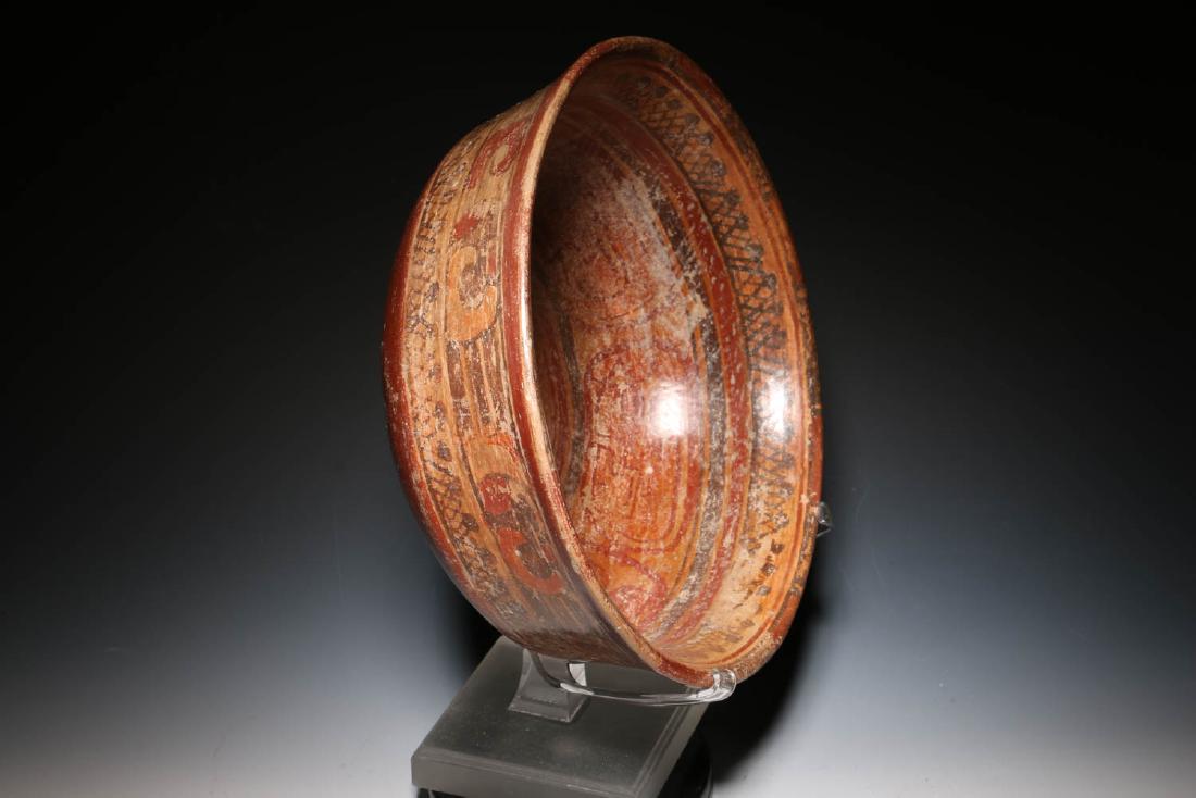 PRE-COLUMBIAN LARGE MAYAN BOWL (1 of 4)