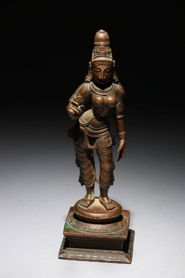 Indian Hindu Bronze Deity (1 of 5)