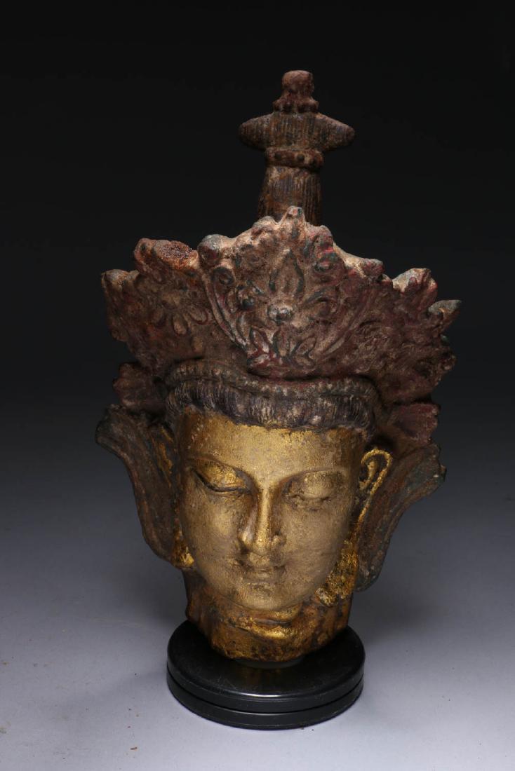 Tibetan Deity Head (1 of 5)