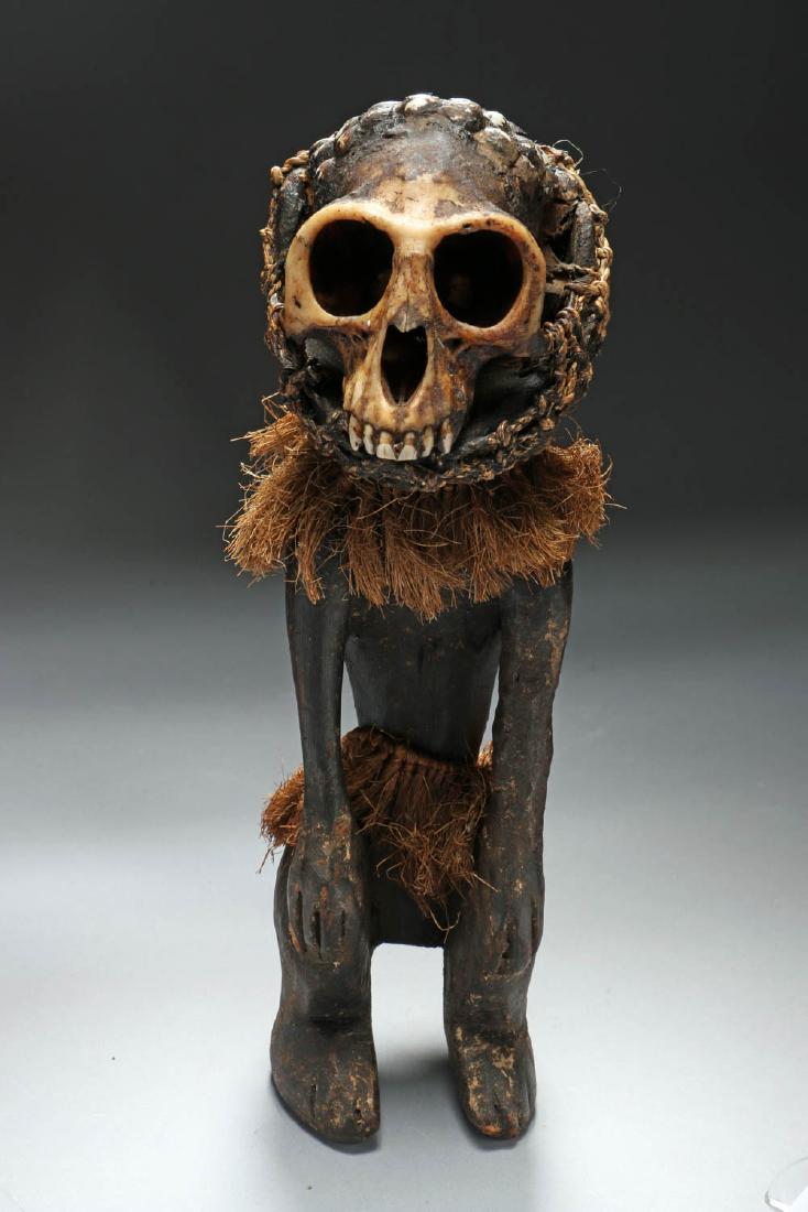 African Art Baule Monkey Statue (1 of 6)