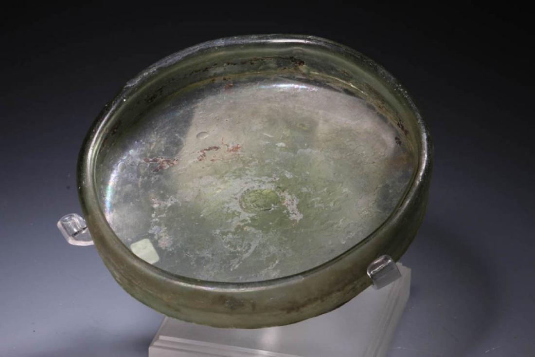 Roman Shallow Glass Bowl 4th Century A.D. (1 of 5)