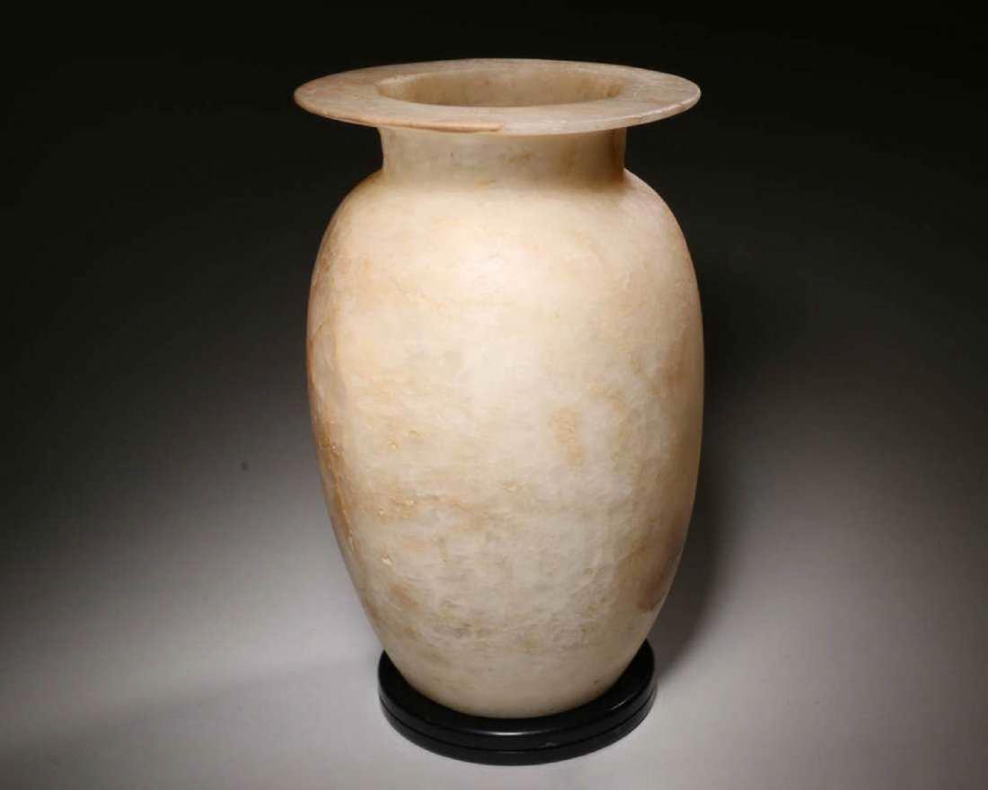 Large Alabaster Vase