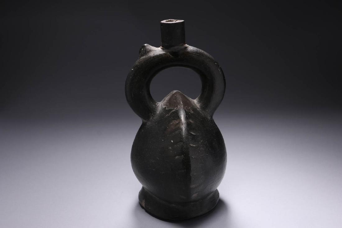 Pre-columbian Blackware Vessel (1 of 5)