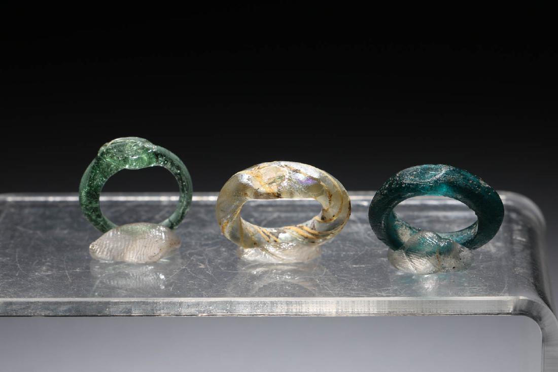 Ancient Glass Rings (1 of 2)