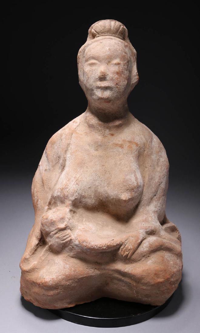 Chinese Han Dynasty Terracotta Figure (1 of 6)