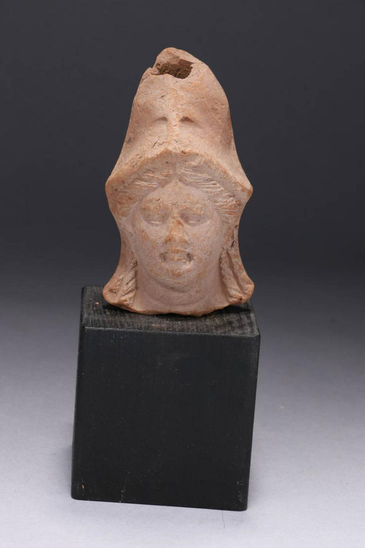 Roman-Egyptian Pottery Head (1 of 5)
