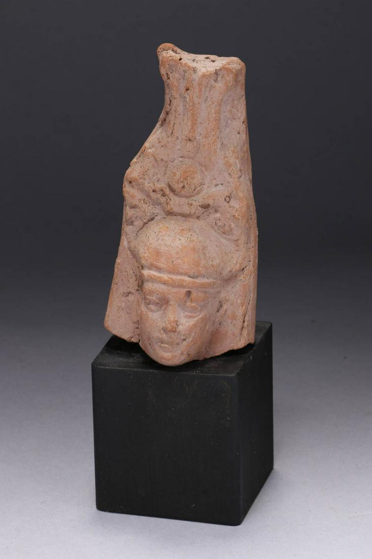 Roman-Egyptian Pottery Head (1 of 5)