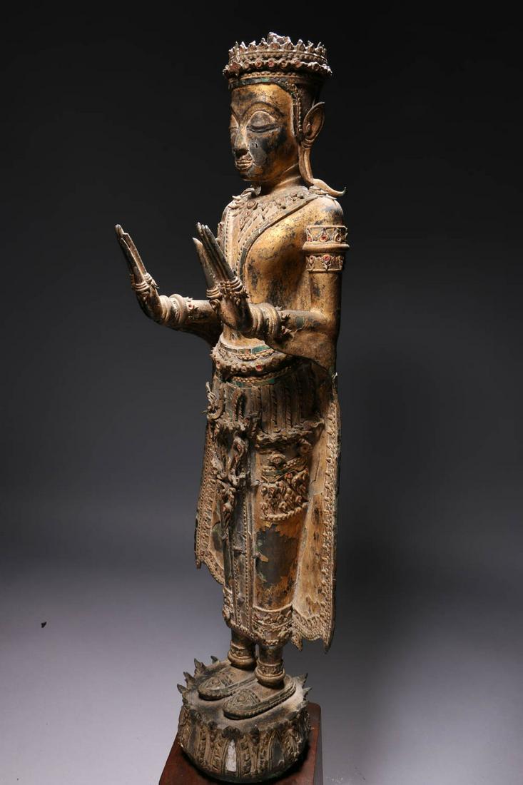 Southeast Asia Bronze Buddha (1 of 9)