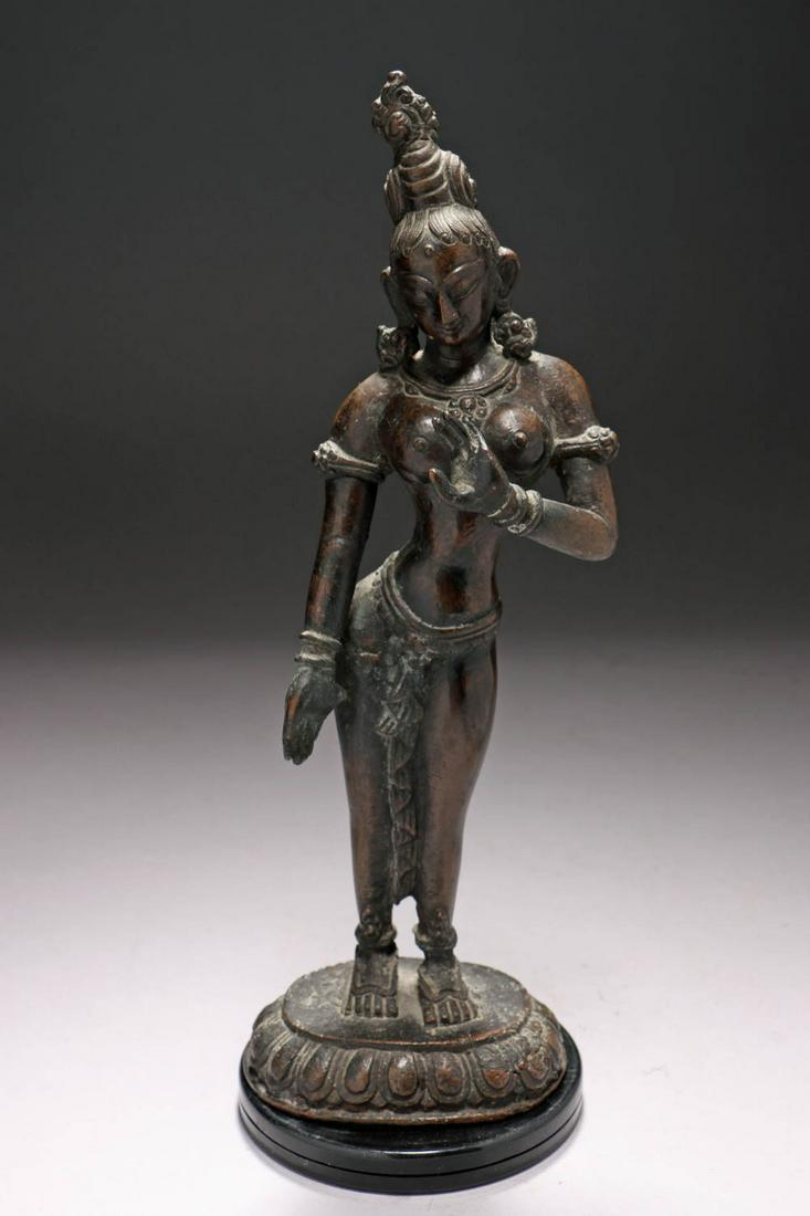 Southeast Asian Bronze Deity (1 of 8)