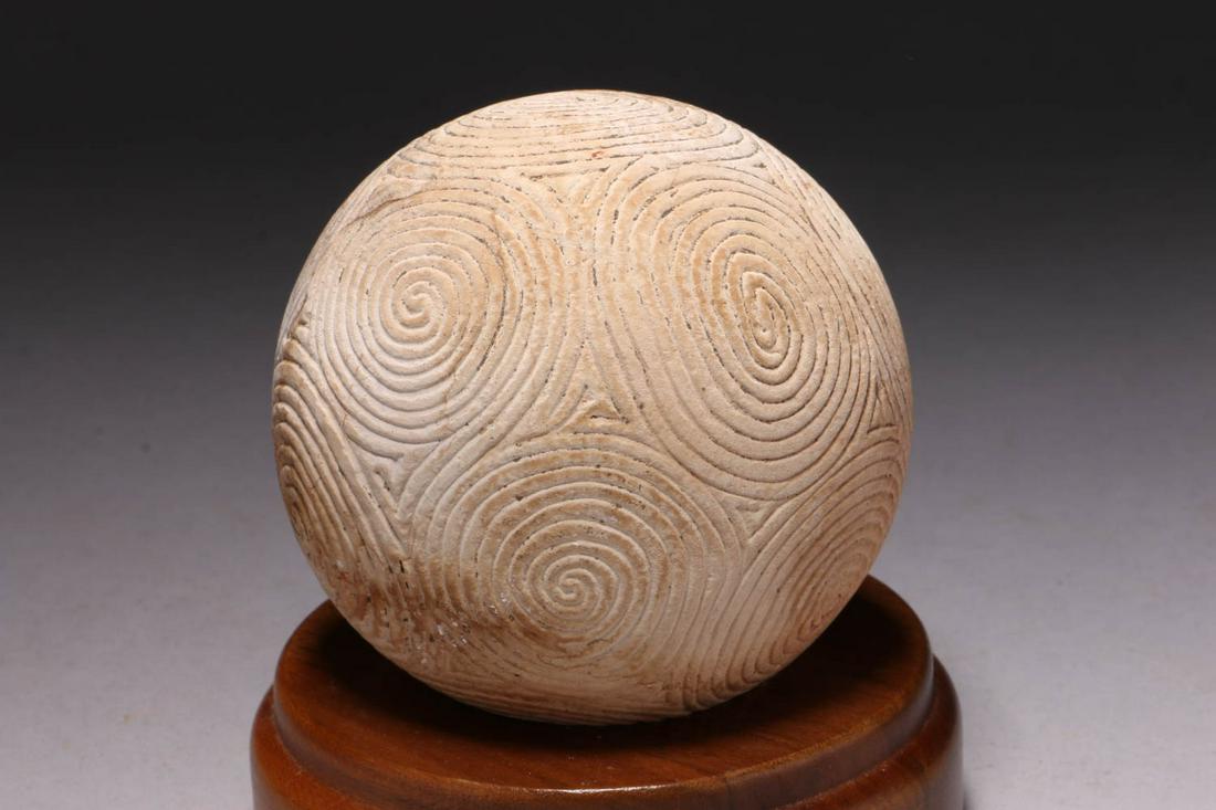 Pre-Columbian Stone Ball (1 of 6)
