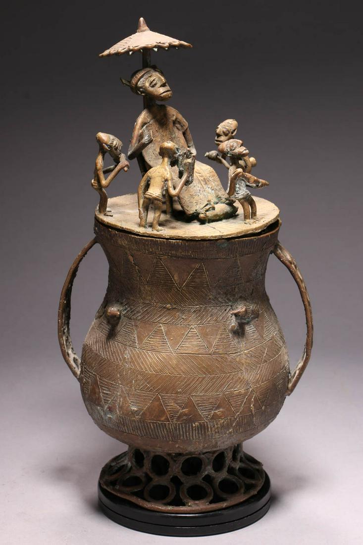 African Art Ashanti Vessel (1 of 5)