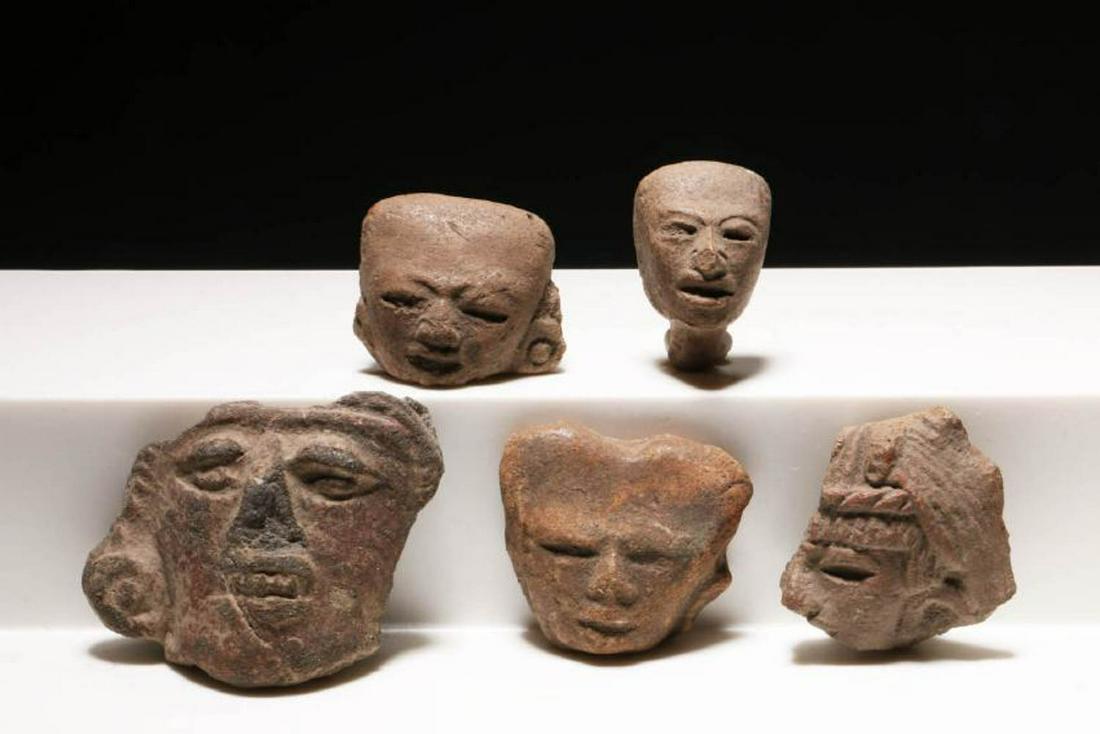 Pre-Columbian Field Offerings - Lot of 5 (1 of 2)