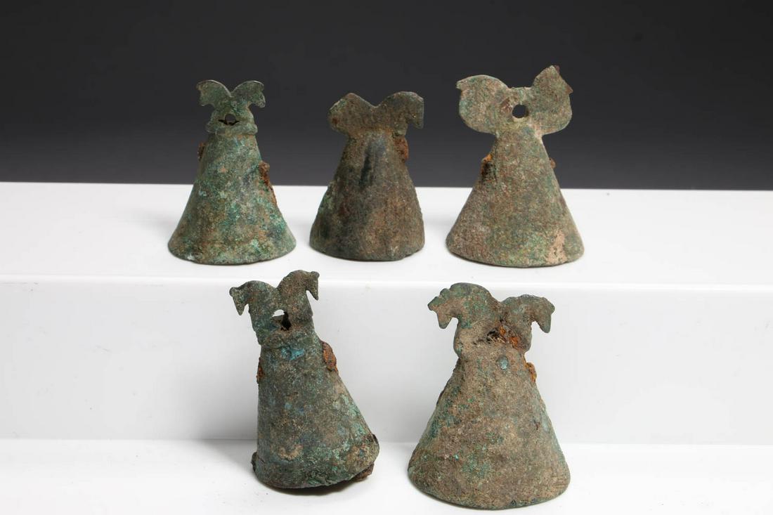 Luristan Bell - Lot of Five (1 of 3)