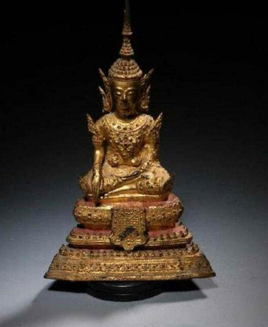 Bronze Thailand Buddha (1 of 4)