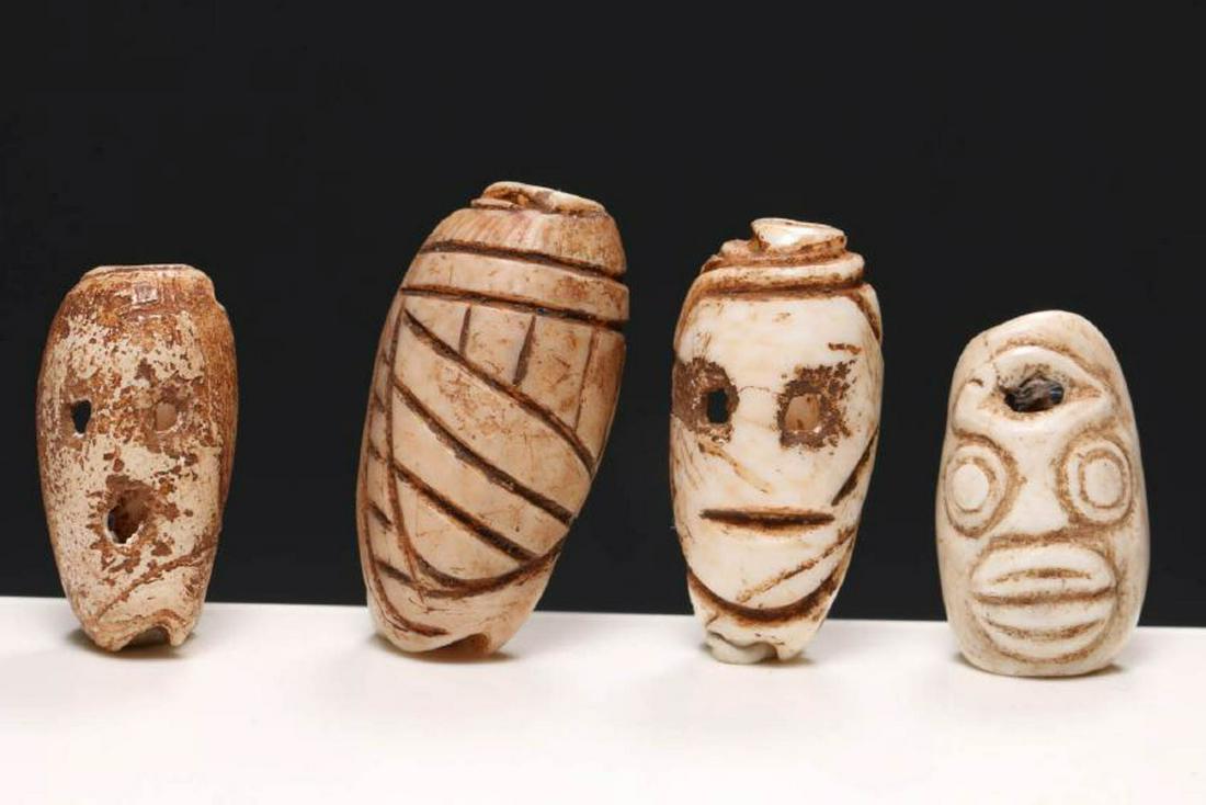 Pre-Columbian Taino Shell Beads - Lot 0f 4 (1 of 3)