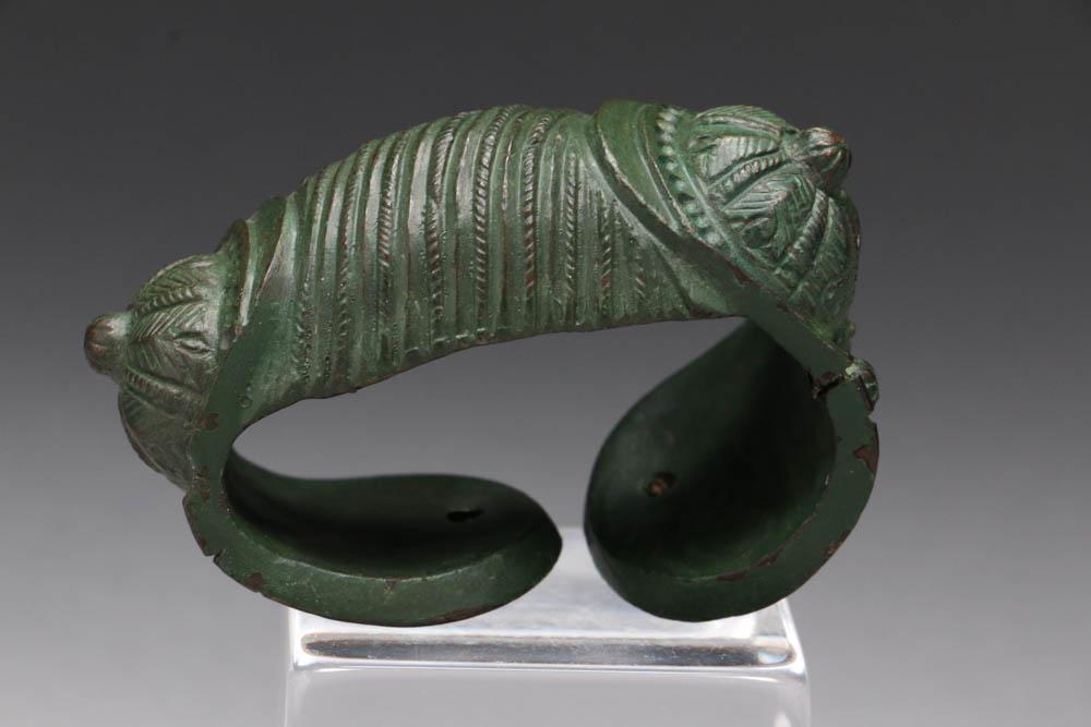 Ancient Medieval Bronze Fertility Bracelet (1 of 7)