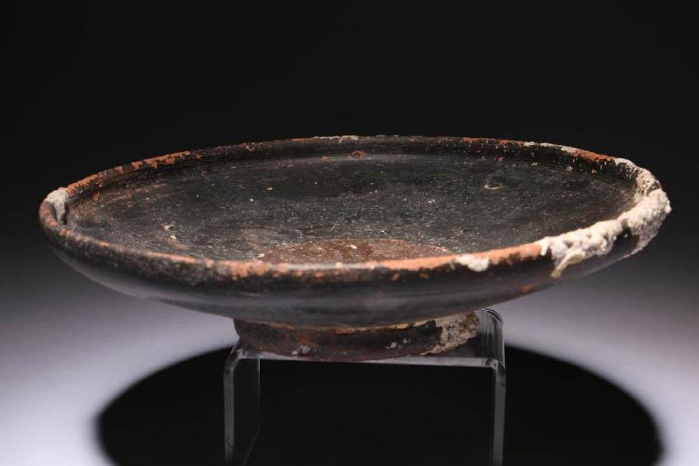 Greco-Roman Blackware Bowl - Shipwreck (1 of 5)