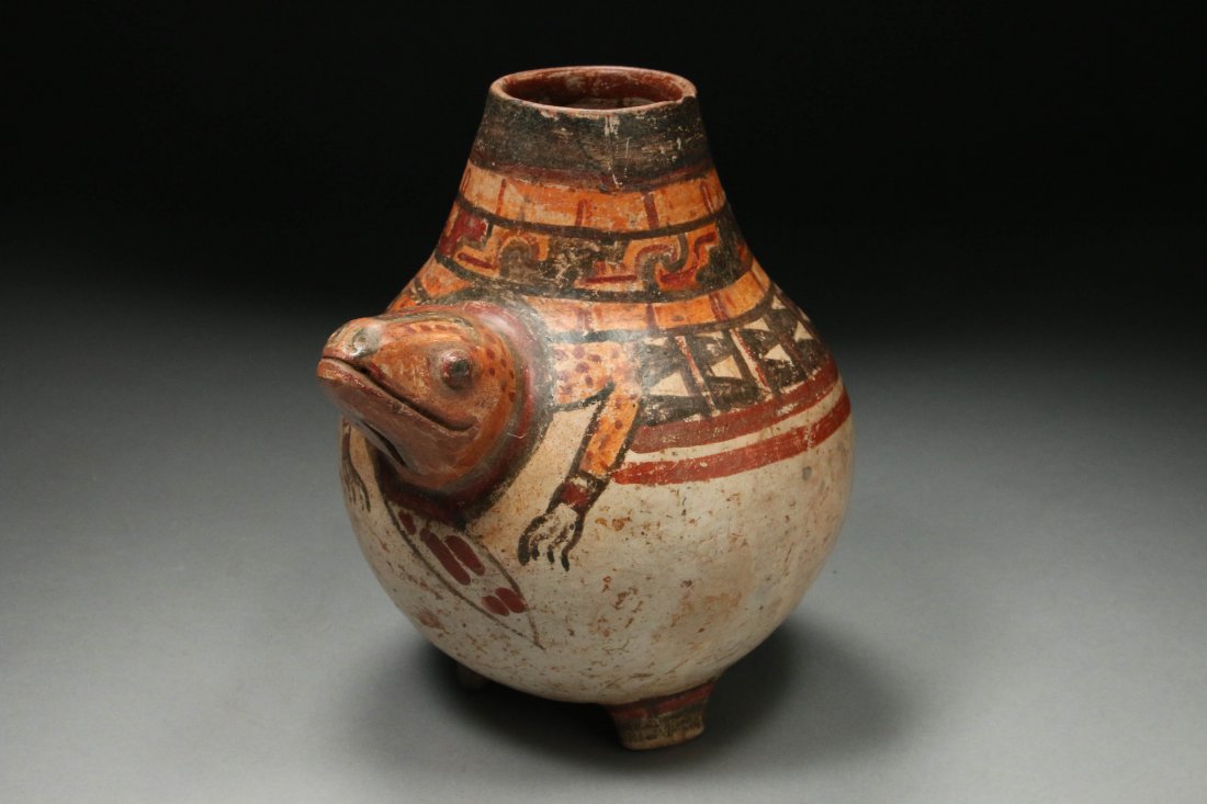 Pre-Columbian Reptile Vessel (1 of 9)
