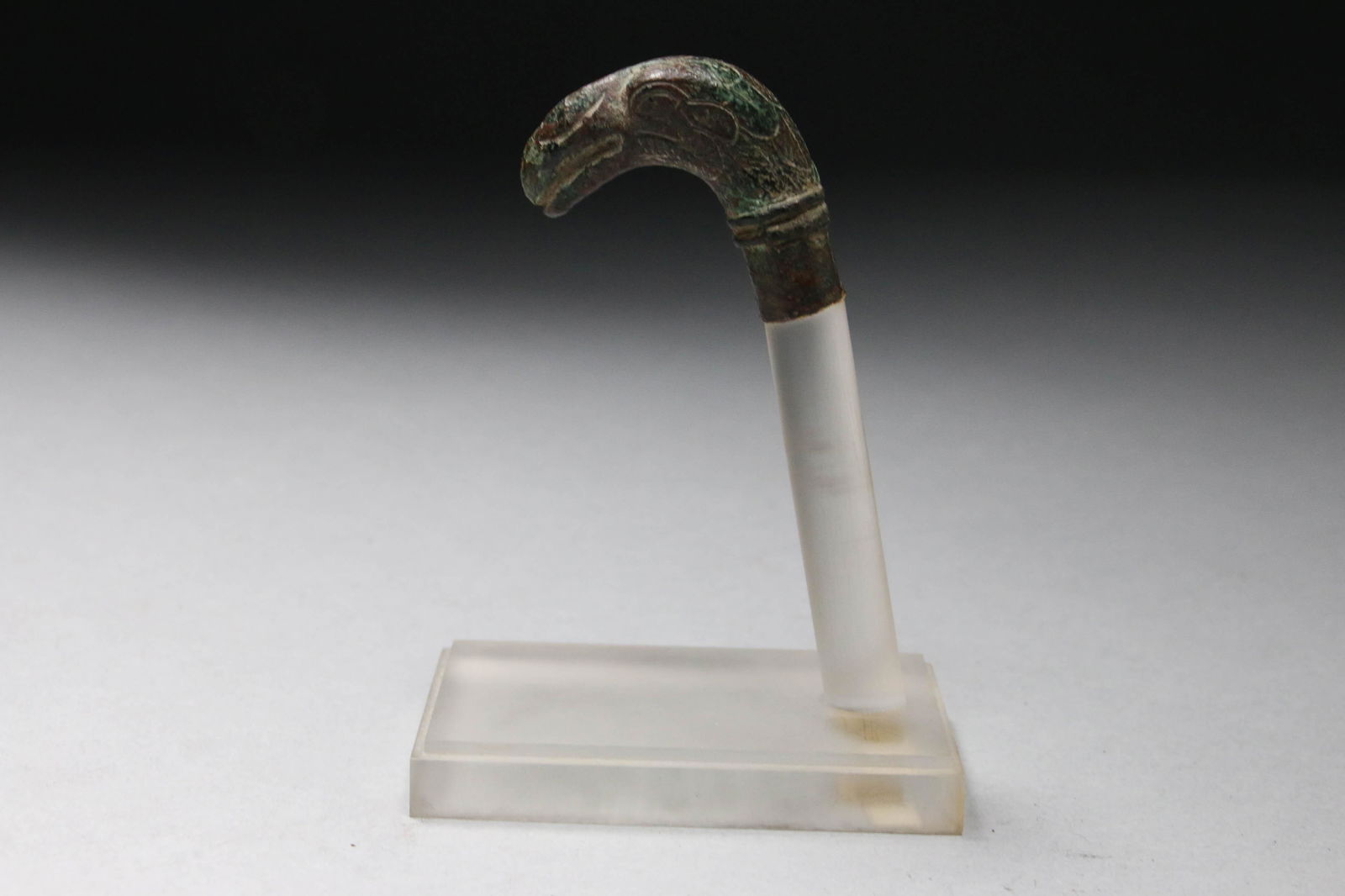 ROMAN BRONZE EAGLE HEAD 100 - 300 A.D. (1 of 5)