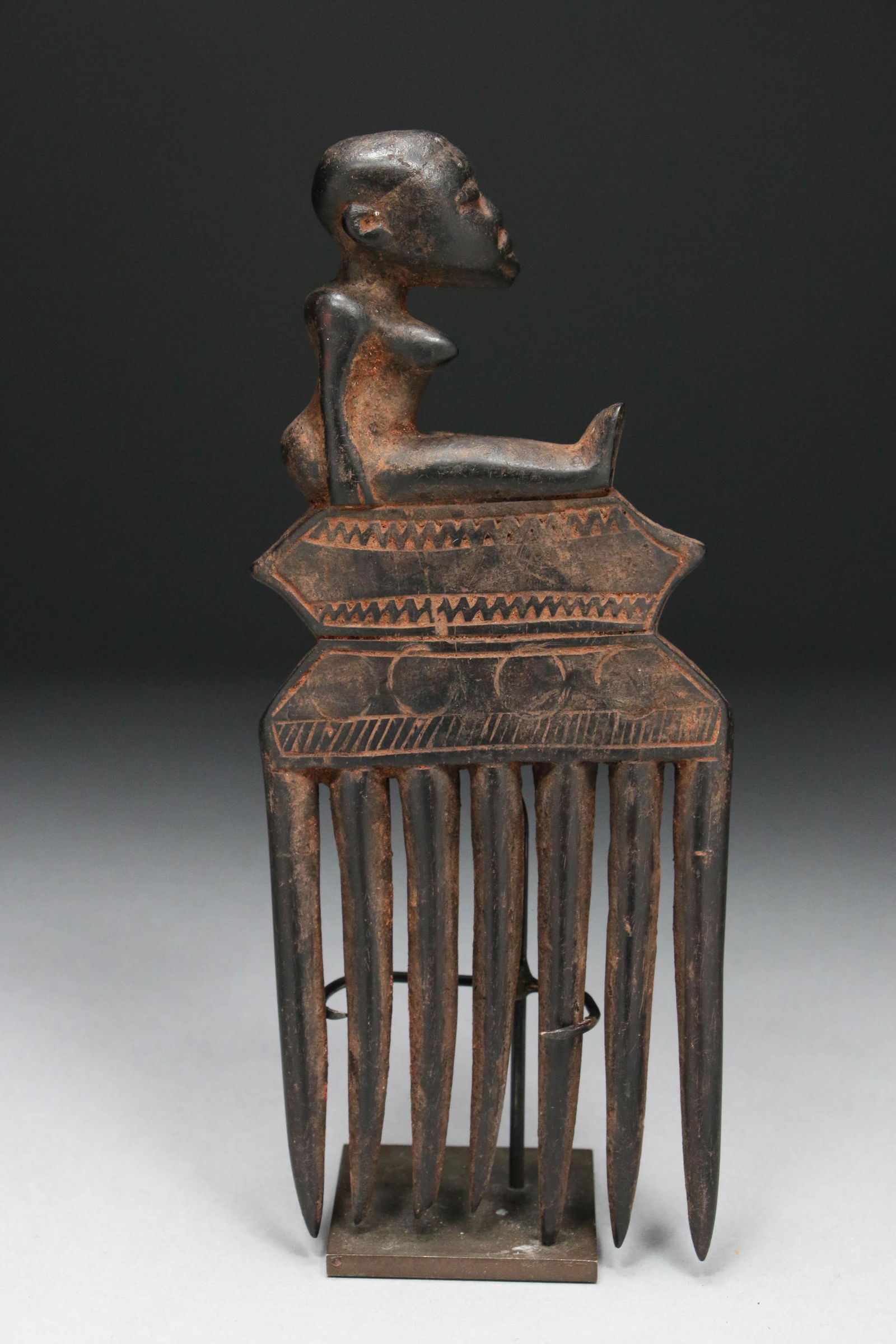 African Art Makonde Comb (1 of 10)