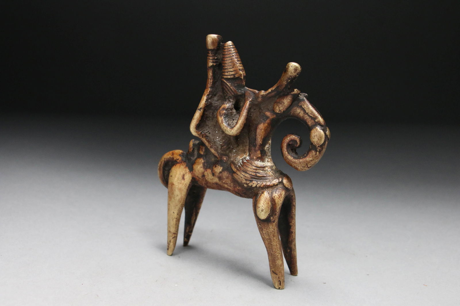 African Art - Metal Statue Sierra Leone (1 of 6)