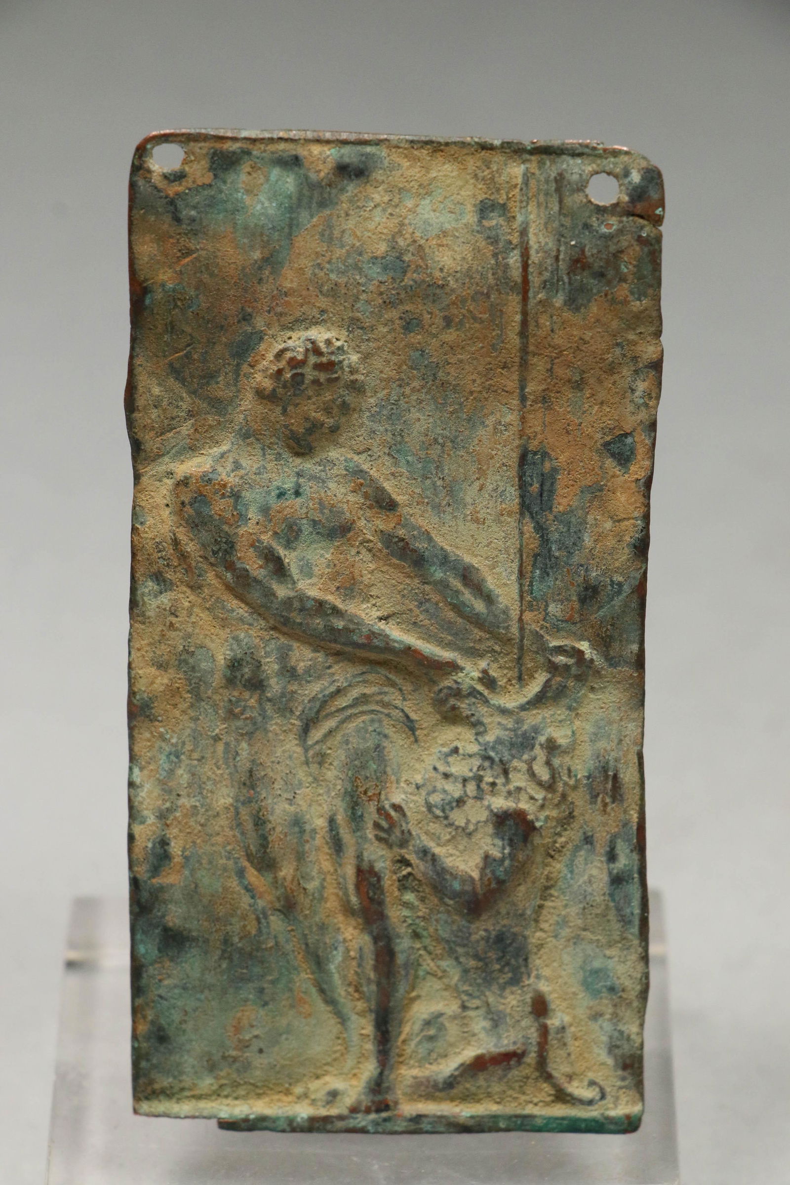 Roman Bronze Plaque Gladiator (1 of 3)