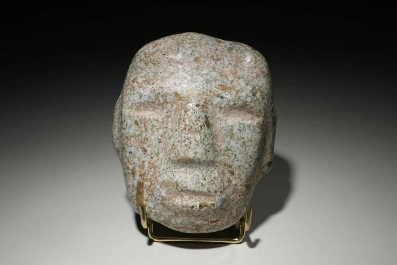 Pre-Columbian Mezcala Stone Head (1 of 5)