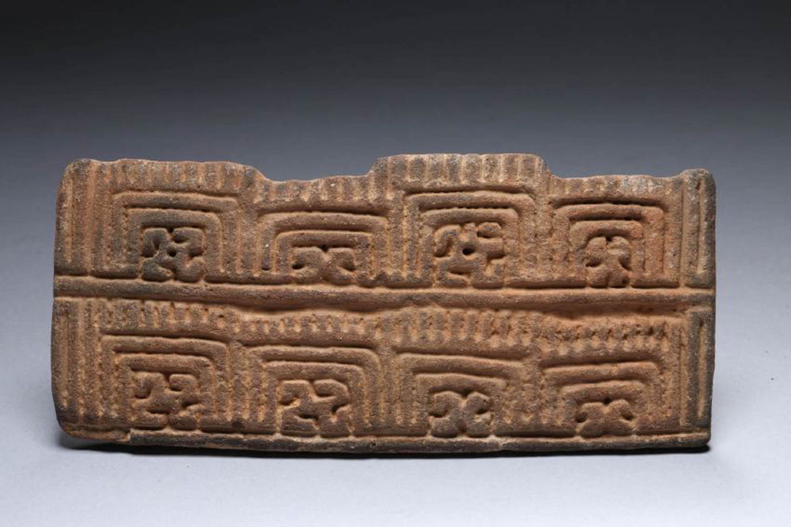 Pre-Columbian Stamp terracotta  Seal (1 of 4)