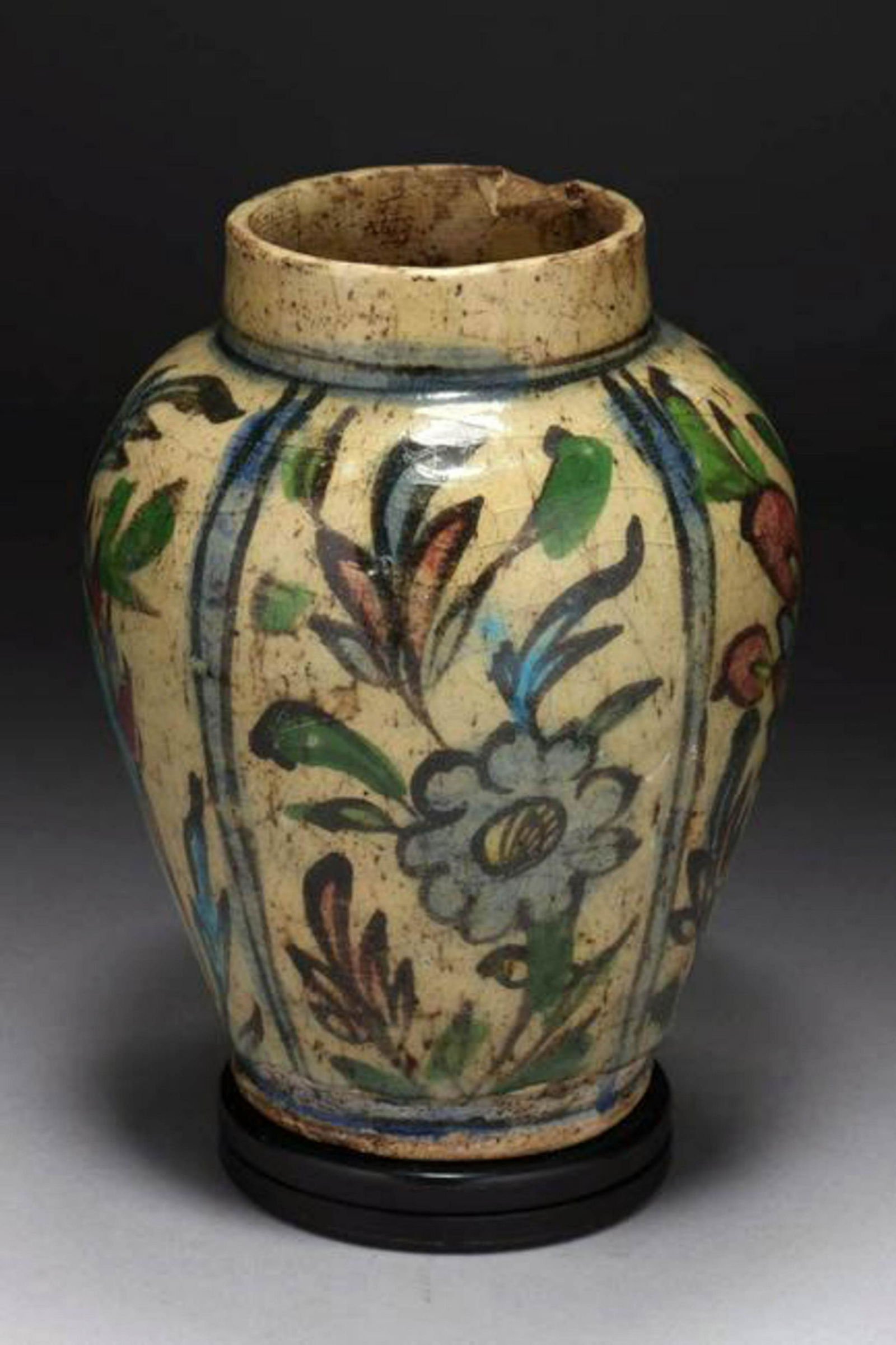 Persian Vase CERAMIC (1 of 6)