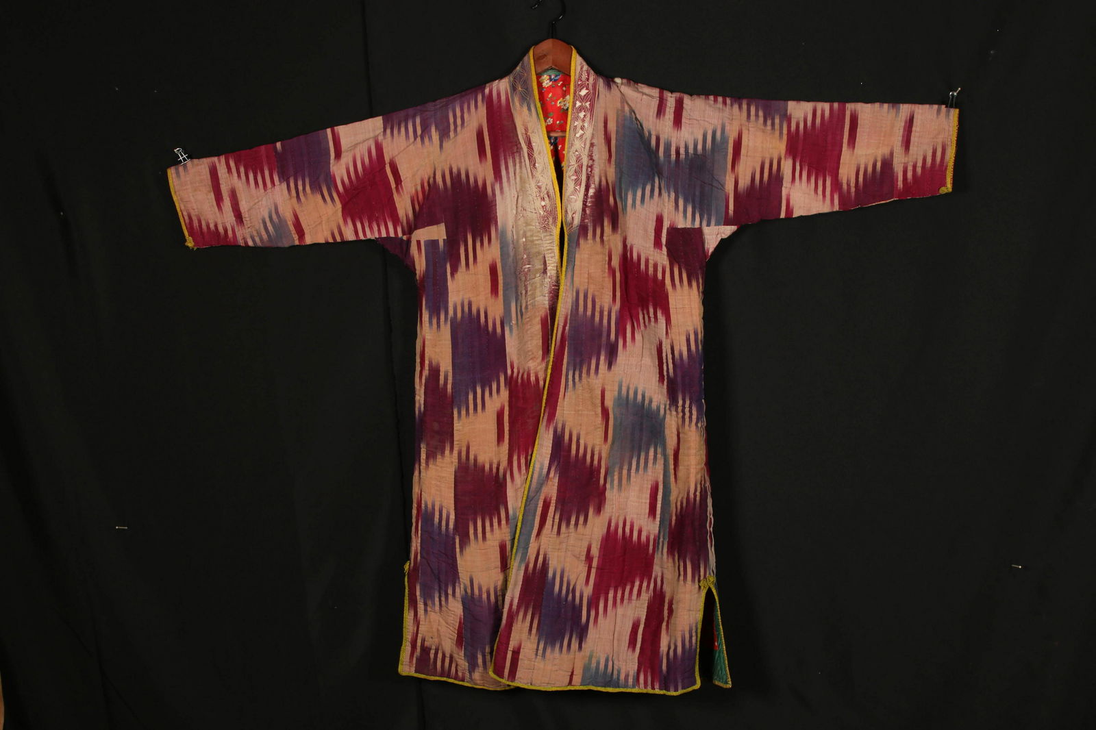 Uzbekistan silk Ikat Chapan Robe (1 of 8)