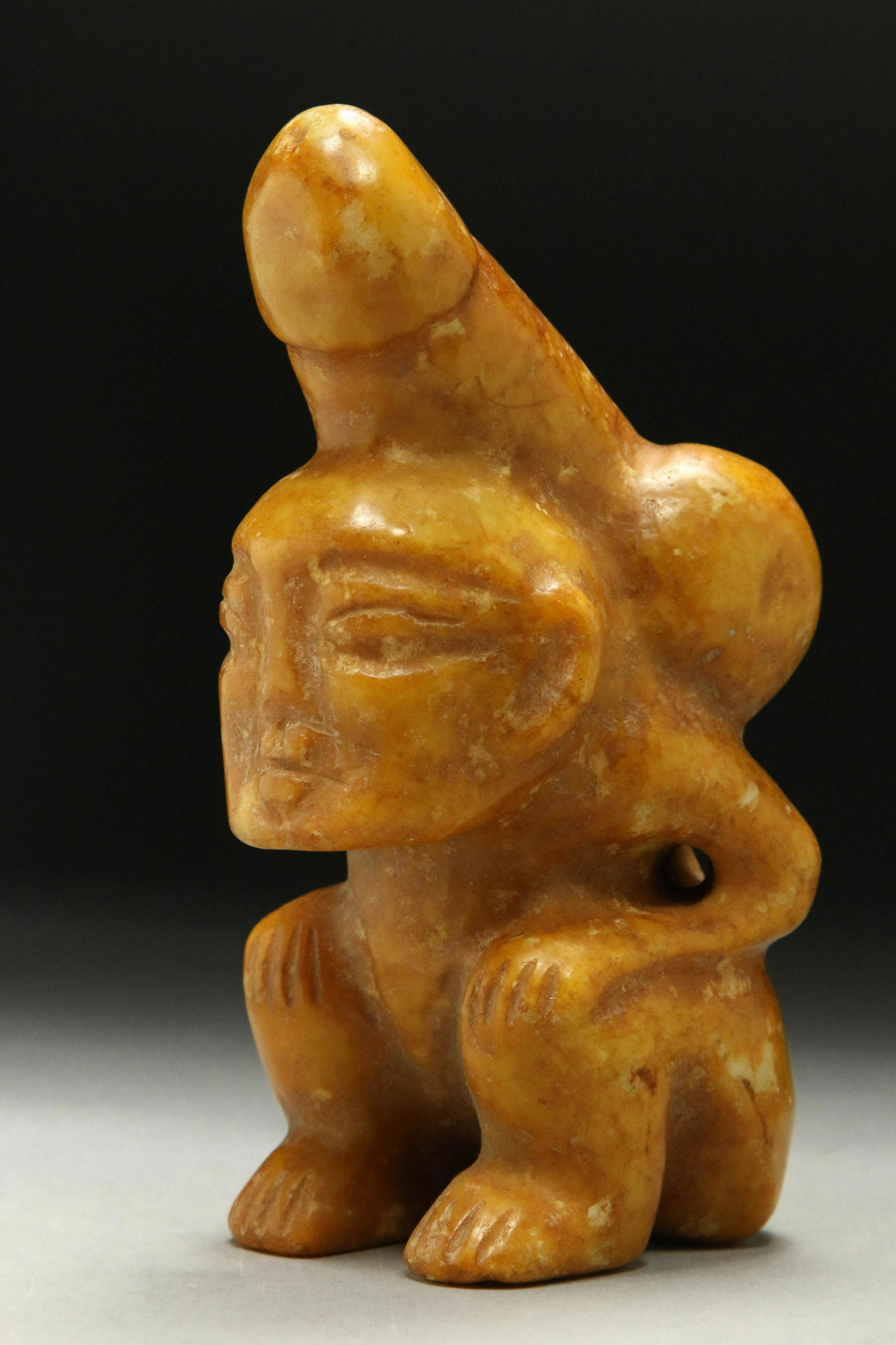 Japanese River Jade Figure (1 of 5)