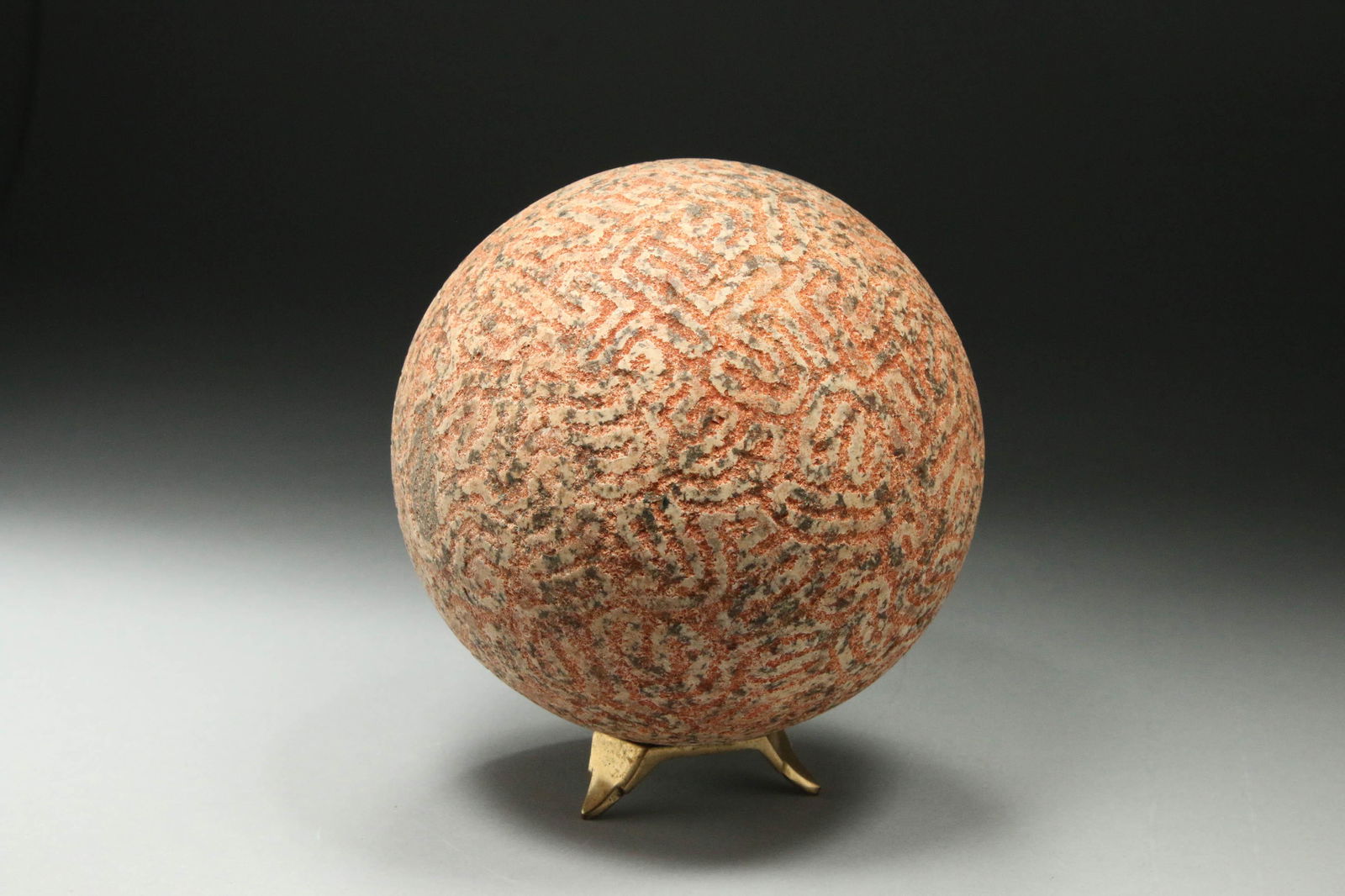 Pre-Columbian Stone Game Ball (1 of 4)