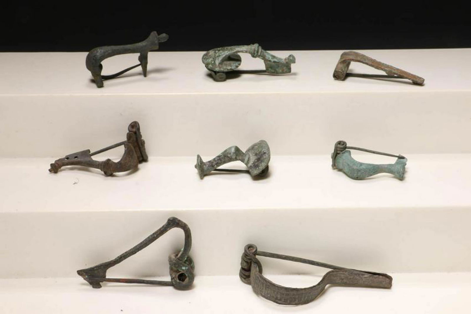 Roman Fibulas Lot of 8 (1 of 10)