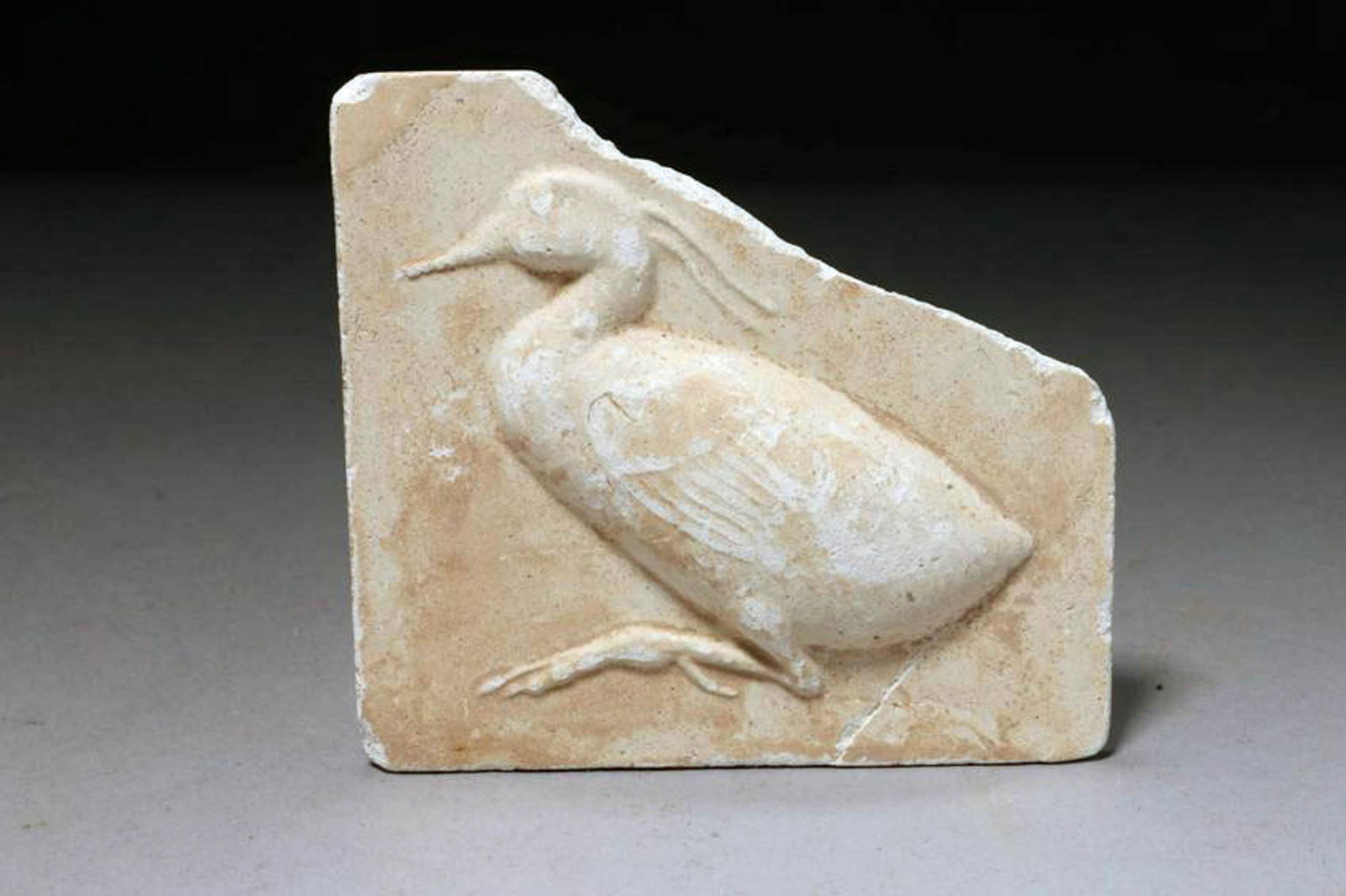 Ancient Egyptian lime stone Bennu Bird (1 of 2)