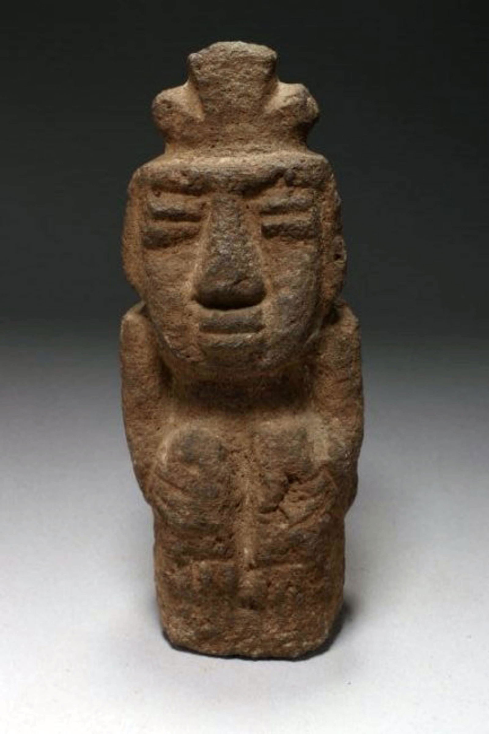 Pre-Columbian stone Shaman (1 of 5)