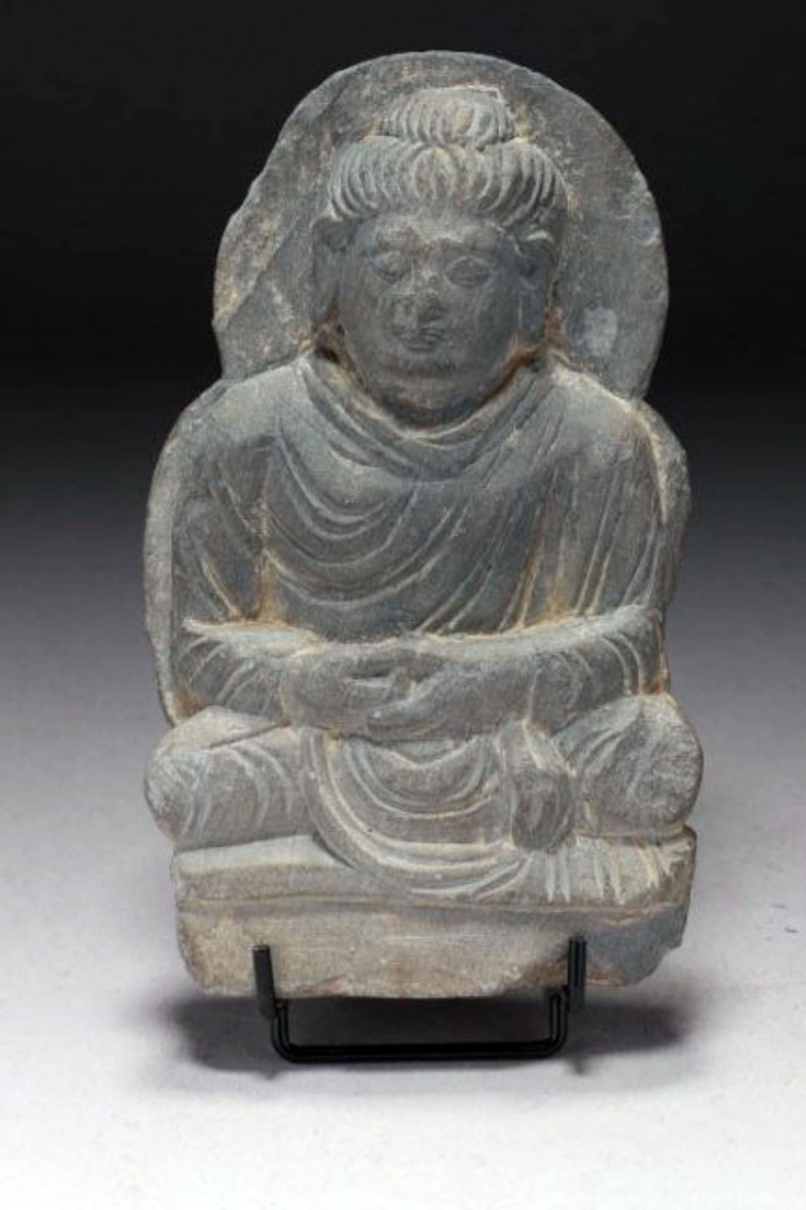 Ancient Gandharan Stone Buddha (1 of 4)