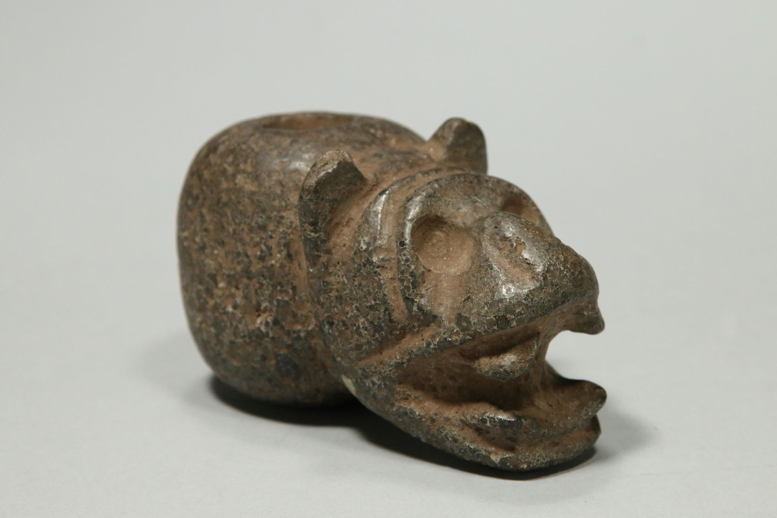 Pre-Columbian Mayan Jaguar Mace Head (1 of 5)